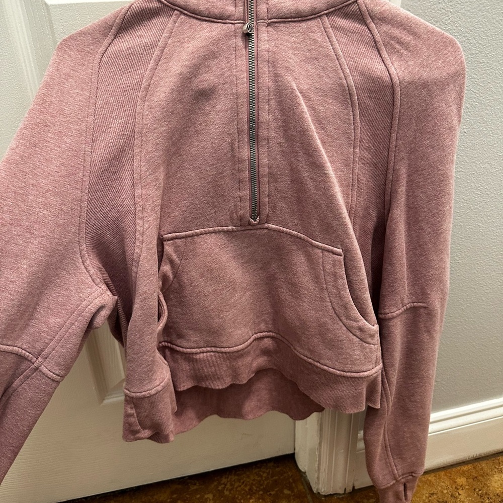 Heathered pink taupe scuba size XS/S